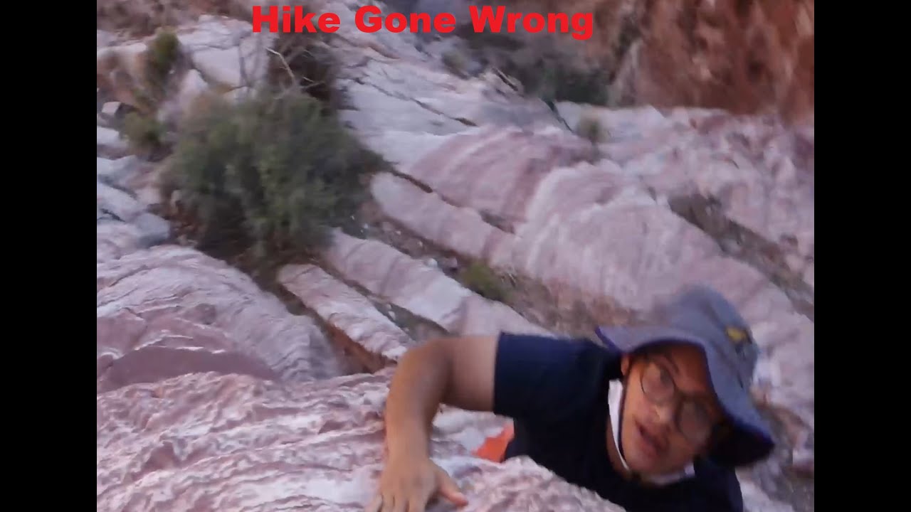 WE ALMOST DIED AT RED ROCK NATIONAL PARK w/ Mark HIKING VLOG GONE WRONG ...