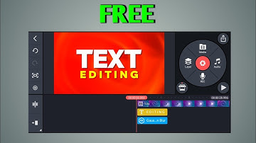 KINEMASTER TEXT EDITING | Kinemaster tutorial
