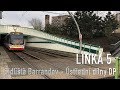 LINKA 5 - Sídliště Barrandov–Ústřední dílny DP - TRAMVAJE PRAHY [4K]