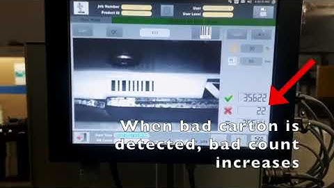 Codemat Mixup detection Inspection System for carton pasting machines using Baumer Camera