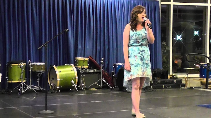 Danielle Lambert Performs Hallelujah - Iowa Wester...