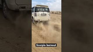 Scorpio Burnout #scropio #burnout #mahindra