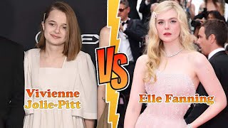 Vivienne Jolie-Pitt (Angelina Jolies Daughter) VS Elle Fanning Transformation ★ From Baby To Now