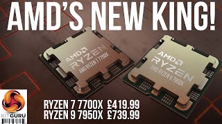 Ryzen 9 7950X & Ryzen 7 7700X - the New KING 🥊