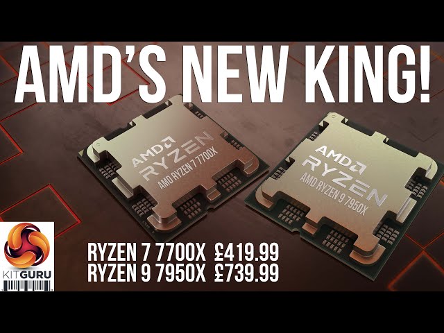 Hands-on review: AMD Ryzen 7 7700X and Ryzen 9 7950X