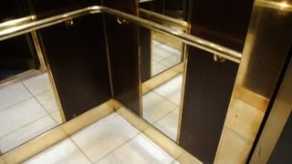 Beautiful old KONE elevator from 1957 @ Hotel**** Seurahuone in Helsinki, Finland
