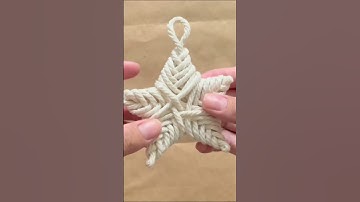 Diy macrame christmas star || Tutorial on my youtube channel👇🏼 Veren DIY