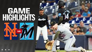 Mets vs. Marlins Game Highlights (5\/17\/24) | MLB Highlights