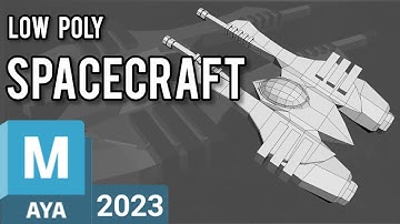 Spacecraft 3D modeling (Autodesk Maya Tutorial)