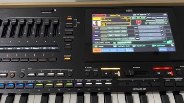 Korg PA5X Version 1.4 Quick Record Export to Style