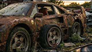 Download Lagu ASMR Car Restoration Full Rebuild of Rosso Corsa Ferrari F40 [1987] from Abandoned Condition  to new MP3