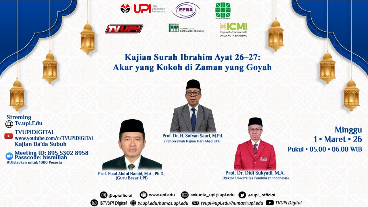 Kajian Surah Ibrahim Ayat 26–27: Akar yang Kokoh di Zaman yang Goyah