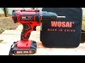 Аккумуляторная дрель шуруповёрт WOSAI / Cordless Drill WOSAI Screwdriver