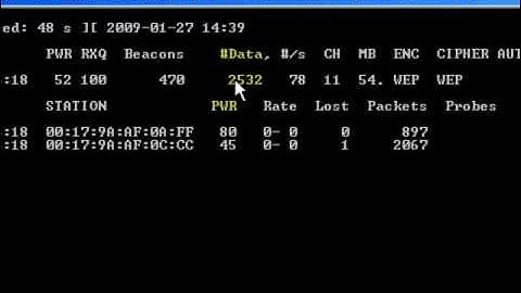 How to hack WEP secured networks with Aircrack -ng - Tutorial