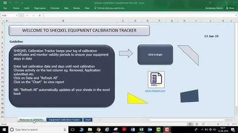 Equipment Calibration Tracker