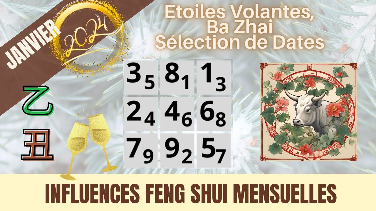 Calendrier feng shui 2024 - Le Dragon de bois