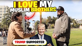 Conservative Christian Trump Supporter Loves Muslims This Is Why!