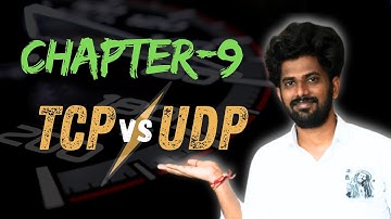 What is UDP | TCP vs UDP Explained | Real-Time Example + Key Differences (Networking Chapter-9)