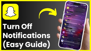 How To Turn Off Snapchat Notifications - EASY GUIDE !
