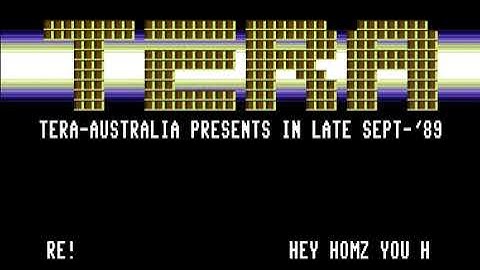 Tera Intro 15 ! Commodore 64 (C64)
