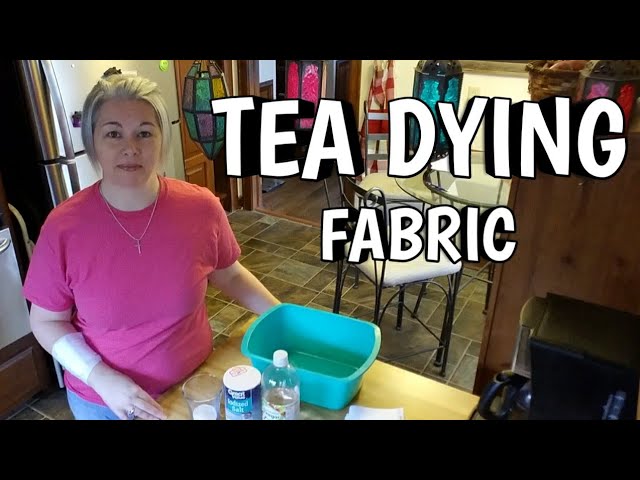 White to Ivory: Dyeing with Tea • Cloth Habit