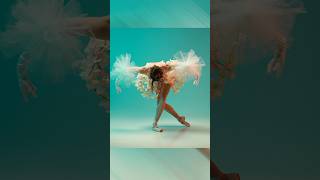 Model Poses For Photoshoot Ballet. Model Viktoria