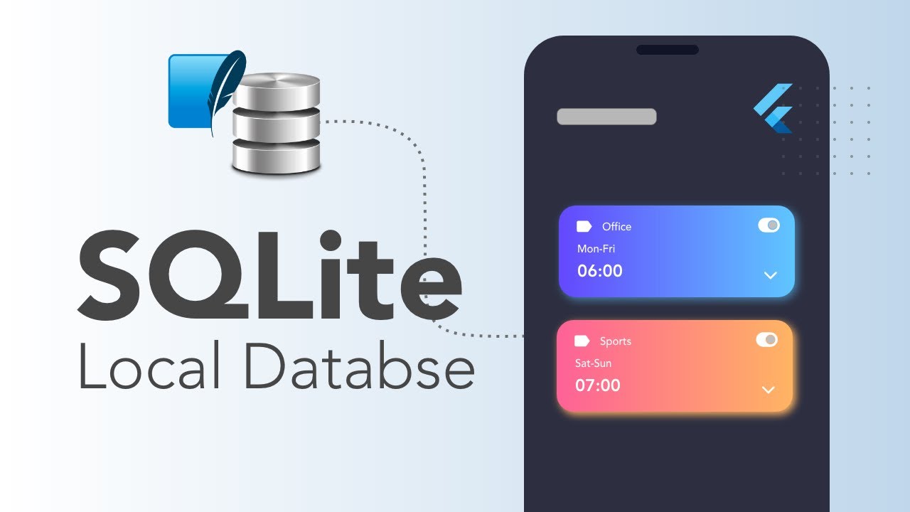 SQLite Database in Flutter | Tutorial || Clock App (Episode-6)