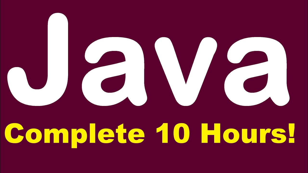 Advanced Java for Beginners   Complete Java Programming Course in 20 Hours