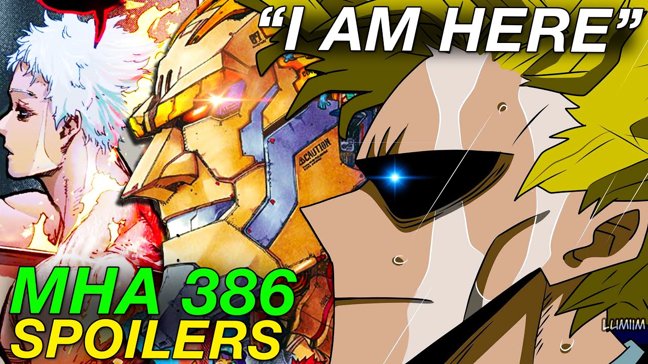 All Might's decision in My Hero Academia chapter 386 put his survival in  question