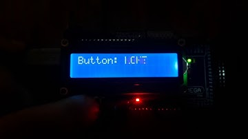 Arduino mega with LCD Keypad shield working