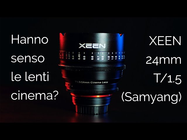 SAMYANG XEEN 24mm T1.5 FF CINE | Escoge tu montura