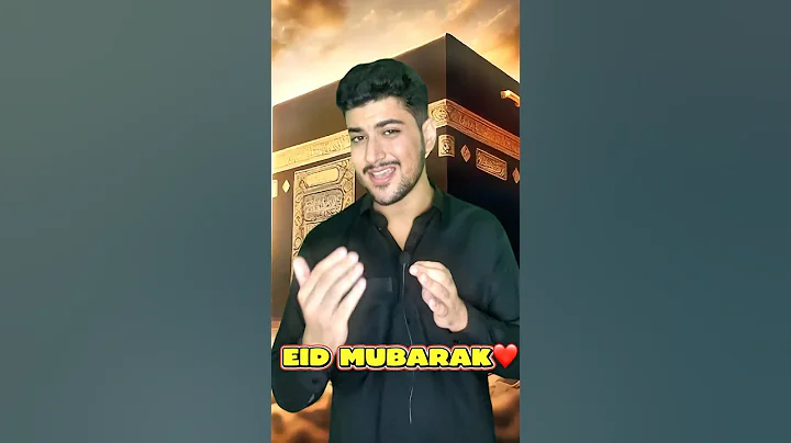 Eid Mubarak From Sayed Azan Hassan ❤️ #Shorts #eidmubarak