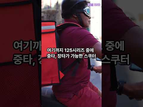<strong>스쿠터</strong> 오토바이 125cc <strong>추천</strong> Best 10 / 배달오토바이 추천순위 채널BNB