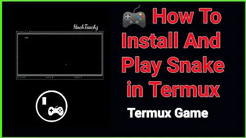 🎮 How To Install And Play Snake in Termux | Termux Game | #termux | #shorts