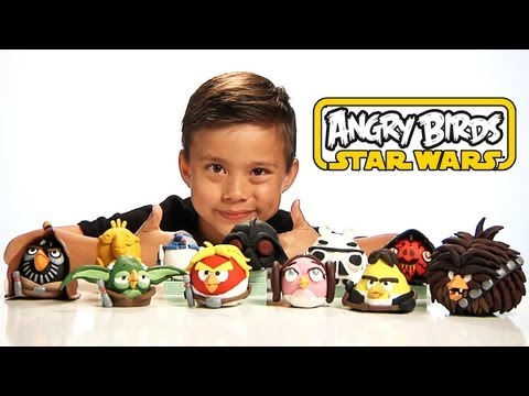 Angry Birds STAR WARS CLAY MODELS - All NEW EPIC Figures! Sculpey