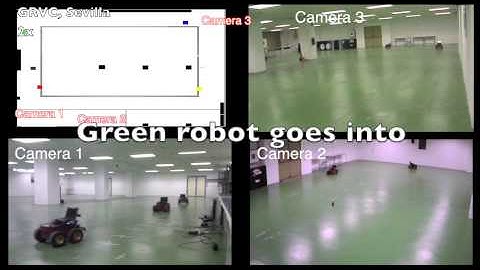 Path patrolling mission a team of 5 heterogeneous robots