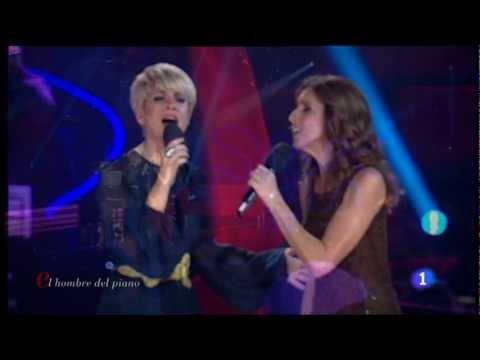 Pasión Vega y Ana Belén.- El hombre del piano (Gala Nochebuena 'A los hombres que amé')