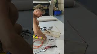 Repair: soldering copper pipe for air conditioning refrigeration lines