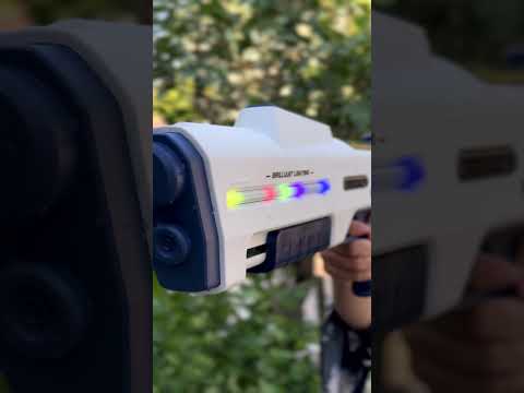Автомат водний Water Gun механічний та автоматичний з підсвіткою, акумулятор 7.4V, довжина 62 см, видео 1