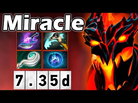 Видео: Миракл на Магическом СФЕ! Магия Новая Мета! - Miracle Shadow Fiend 7.35 DOTA 2