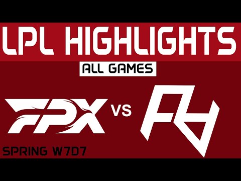 FPX vs RA Highlights ALL GAMES LPL Spring Split 2024 FunPlus Phoenix vs Rare Atom by Onivia