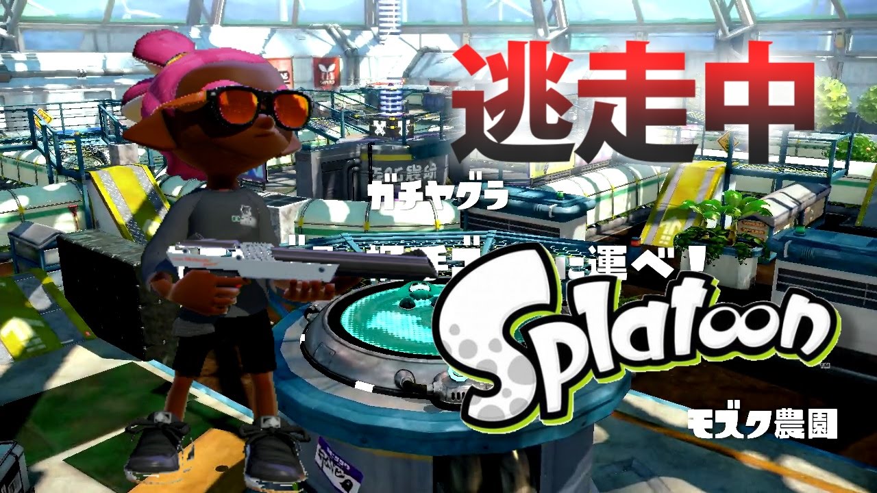 スプラトゥーン 逃走中をイカでやってみた Inモズク農園 実況 Splatoon Youtube