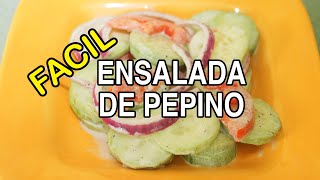 SPANISH | Facil ENSALADA DE PEPINO | Cocinar con Magda by mybloomsource 26 views 3 years ago 12 minutes, 34 seconds