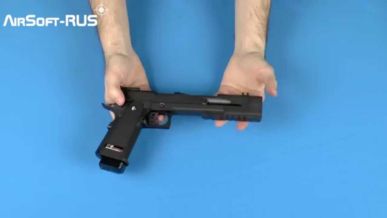 Страйкбольный пистолет WE Hi Capa 7 Dragon