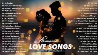 Love Song 2022 GREAT LOVE SONGS Romantic WESTlife Shayne WArd Backstreet BOYs MLTr