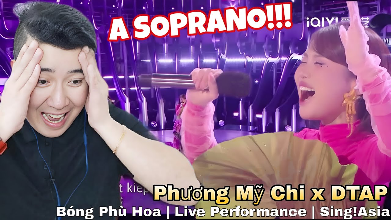 Фуонг Май Чи x ДТАП - Бонг Фу Хоа | Живое выступление | Пой!Азия | РЕАКЦИЯ