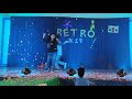 Mba freshers retro dance at bhavans vivekananda college by abhishek koyada