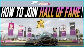 Forza Horizon 5 - How To Get On HALL OF FAME! - Hall Of Fame Tutorial