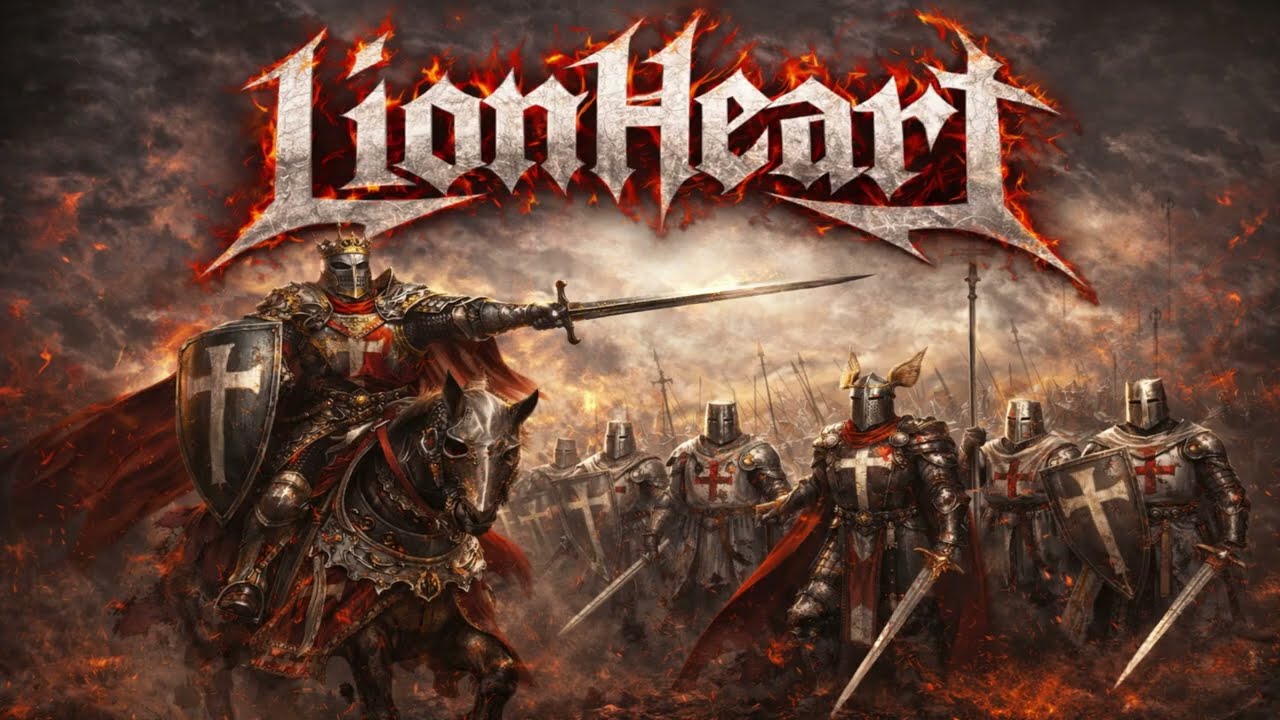 Battle Drone  -  🗡️🦁❤️‍🔥 Lion Heart ⚔️🦁🛡️ -  Metal, Hard Rock, Classic Metal, Iron Maiden, Sabbaton