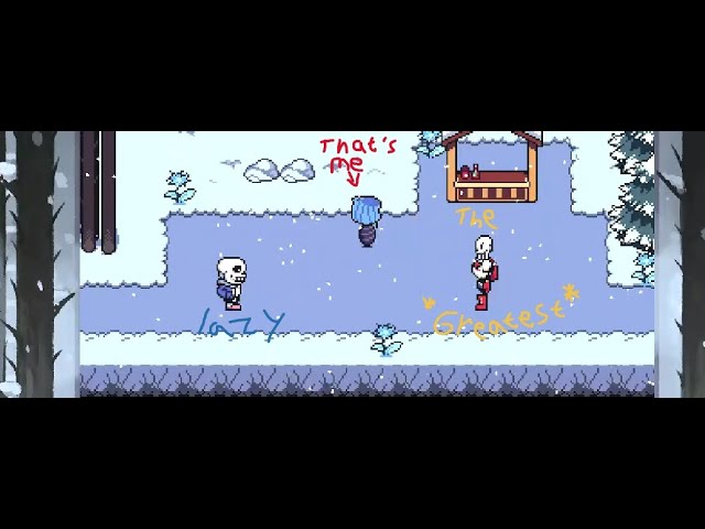 Undertale: Bits and Pieces - Act 1 Welcome to Snowdin 